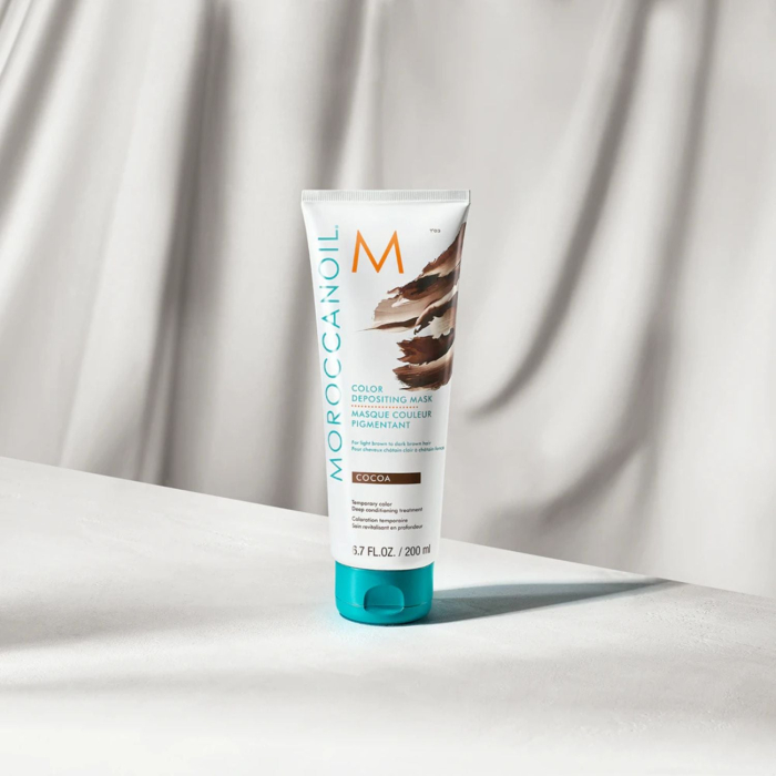 Тонирующая маска для волос MОROCCANOIL Color Depositing Mask 200ml с эффектом цвета: Cocoa
