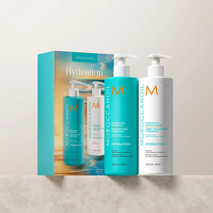 Набор для увлажнения волос MОROCCANOIL Duo Hydration Shampoo & Conditioner Set 2x500ml