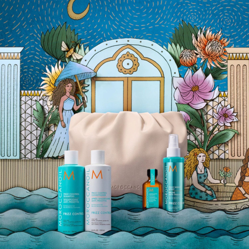 Весняний набір Контроль пухнастості MОROCCANOIL Spring Kit Frizz control
