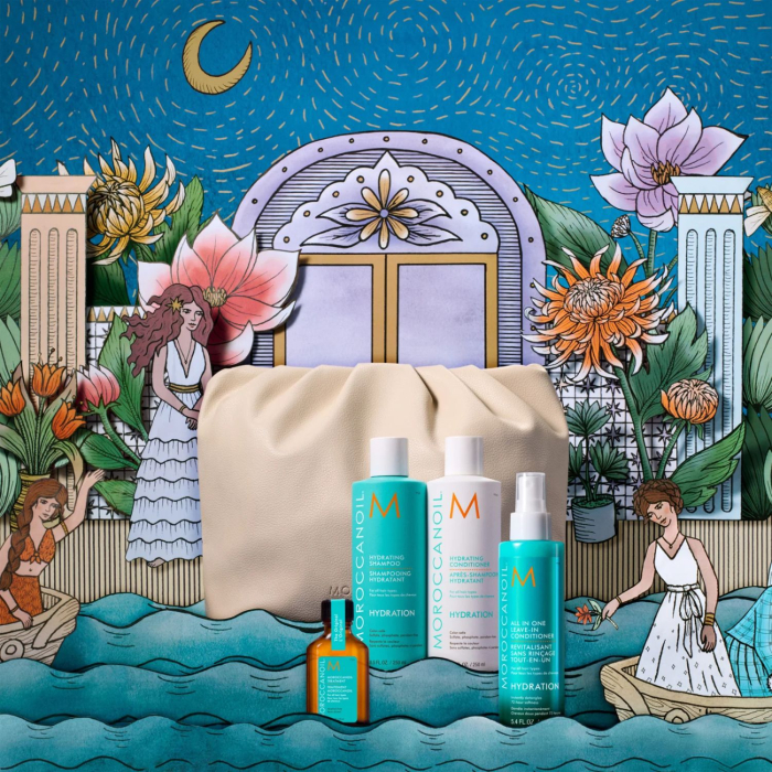 Весенний набор Увлажнение MОROCCANOIL Spring kit Hydration
