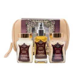 Набір для тіла LA SULTANE DE SABA Coffret Voyage Balinais gift set 100x50x100ml