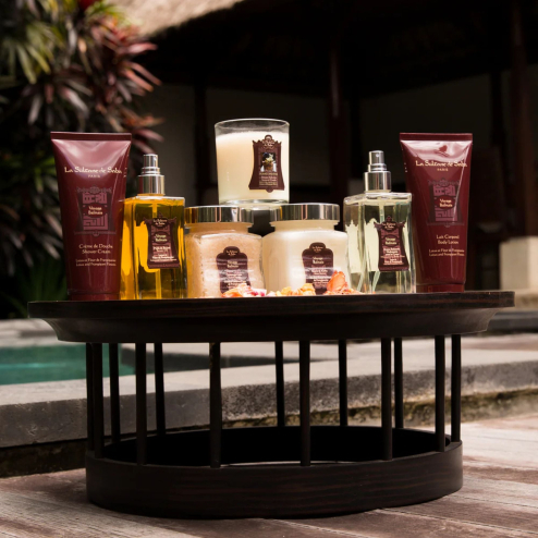 Набор для тела LA SULTANE DE SABA Coffret Voyage Balinais gift set 100x50x100ml