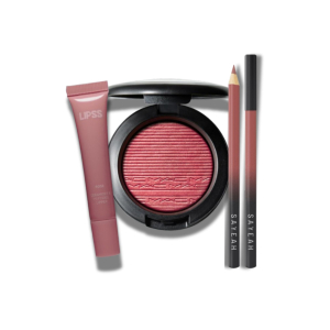 Набір Рожева ніжність (блиск LIPSS Rose+олівець для губ SAYEAH 05+рум'яна MAC sweets for my sweet)