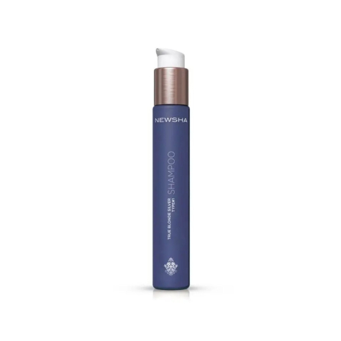 Шампунь з синім пігментом для блондинок NEWSHA True Blonde Silver Shampoo Type1 10ml