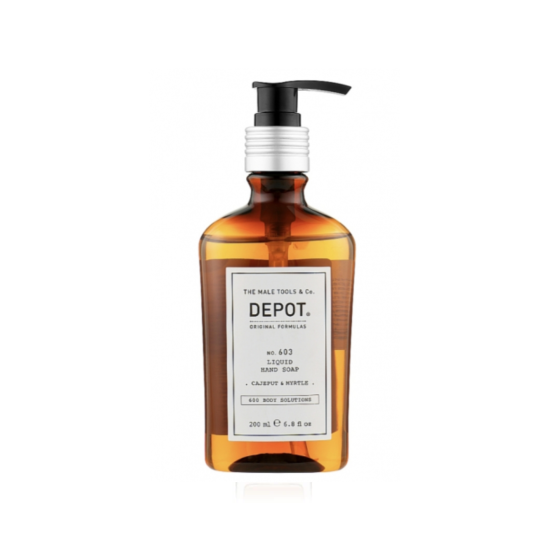 Рідке мило для рук DEPOT No. 603 LIQUID HAND SOAP cajeput & myrtle 200 ml