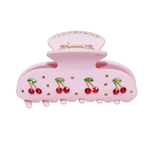 Крабик для волос Emi Jay Sweetheart Clip in Pink Cherry Pie