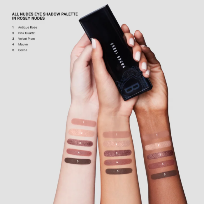 Палітра тіней BOBBI BROWN Rosey Nudes Eye Shadow Palette 8.5g