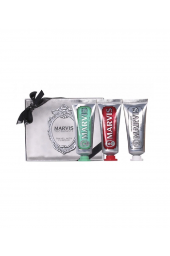 Подарунковий набір MARVIS 3x25мл (Classic Strong Mint , Whitening Mint, Cinnamon Mint)