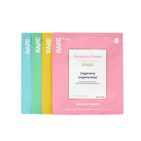 Набор масок для лица RARE Paris Box of 4 Face Mask 4шт.