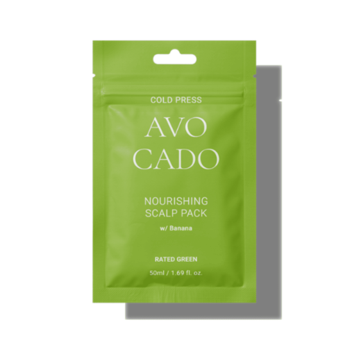 Питательная маска для волос саше 50 мл Rated Green AVOCADO 