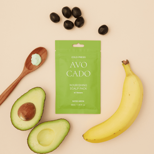 Питательная маска для волос саше 50 мл Rated Green AVOCADO 