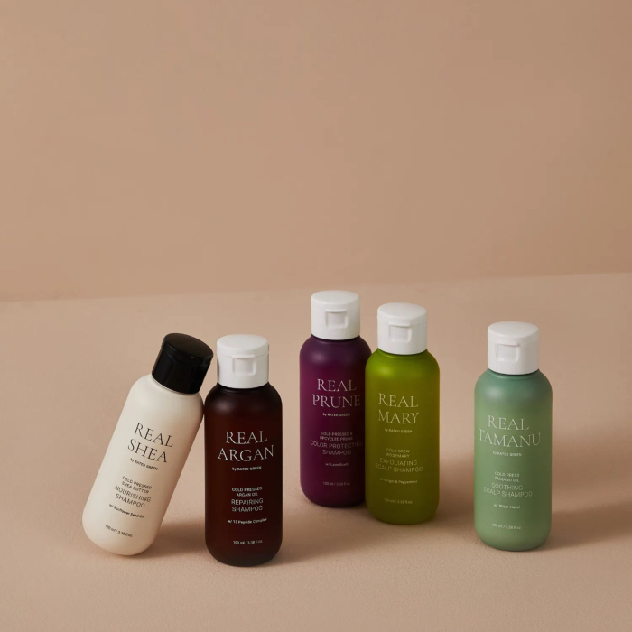 Восстанавливающий шампунь Rated Green Real Argan Repairing Shampoo 100ml
