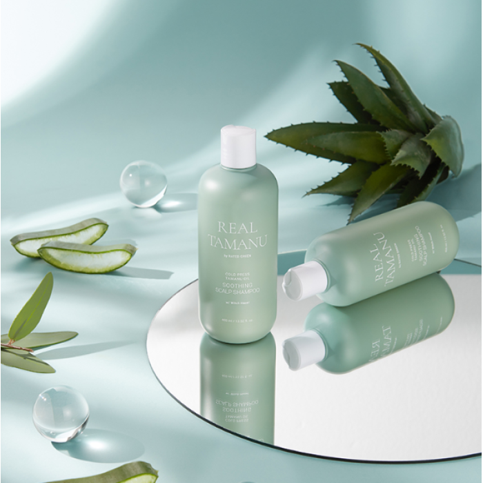 Шампунь успокаивающий для волос 400 мл Rated Green REAL TAMANU 