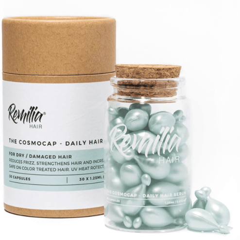 Набор REMILIA HAIR Капсулы + Сменный рефил (The Cosmocap Daily Hair Serum 30 шт + The Cosmocap REFILL BAG 30шт)