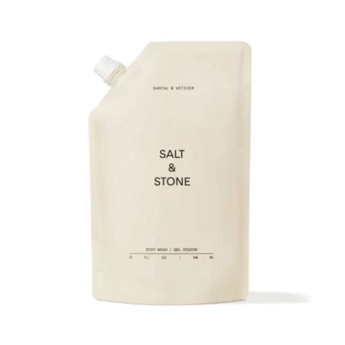 Гель для душа с ароматом сандала и ветивера SALT&STONE Body Wash Santal&Vetiver Refill 946ml