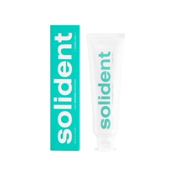 Щоденна відбілювальна зубна паста SOLIDENT Daily Whitening Toothpaste 90ml зі смаком: Original mint