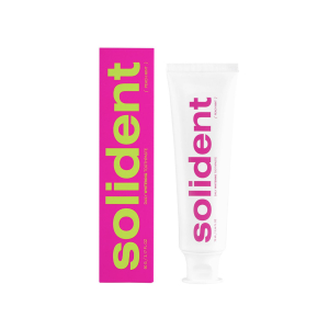 Щоденна відбілювальна зубна паста SOLIDENT Daily Whitening Toothpaste 90ml зі смаком: Peach mint