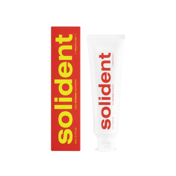 Щоденна відбілювальна зубна паста SOLIDENT Daily Whitening Toothpaste 90ml зі смаком: Pineapple mint