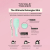Щітка для волосся Tangle Teezer The Ultimate Detangler Mini Fine Fragile Jade lagoon