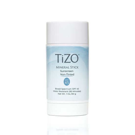 Стик минеральный солнцезащитный без оттенка TIZO Mineral Stick Non-Tinted SPF45, 30 g