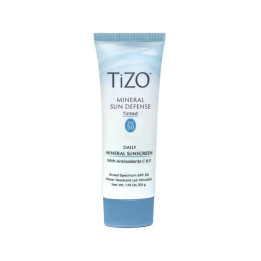 Крем мінеральний сонцезахисний з відтінком TIZO Mineral Sun Defense Tinted SPF 50, 50g