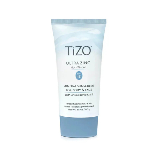 Крем мінеральний сонцезахисний для обличчя та тіла TIZO Ultra Zinc Body, Face Non-Tinted SPF40,100g
