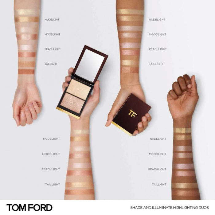 Палітра хайлайтерів для обличчя TOM FORD Shade Illuminate 12g у відтінку: Peachlight