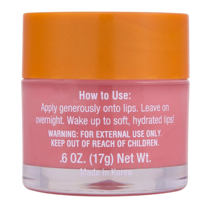 Ночная маска для губ Tree Hut Lip Mask 17g со вкусом: Strawberry Overnight
