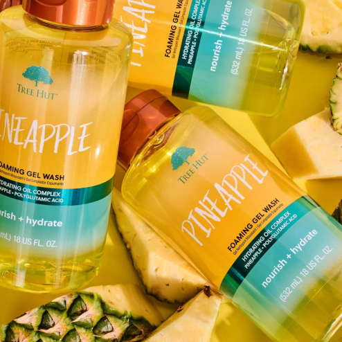 Гель для душу Tree Hut Pineapple Foaming Gel Wash 532ml