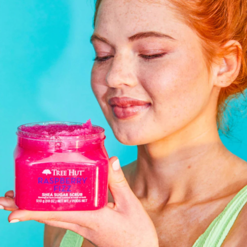 Скраб для тіла Tree Hut Raspberry Fizz Sugar Scrub 510g