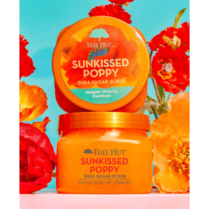 Скраб для тела Tree Hut Sunkissed Poppy Sugar Scrub 510g