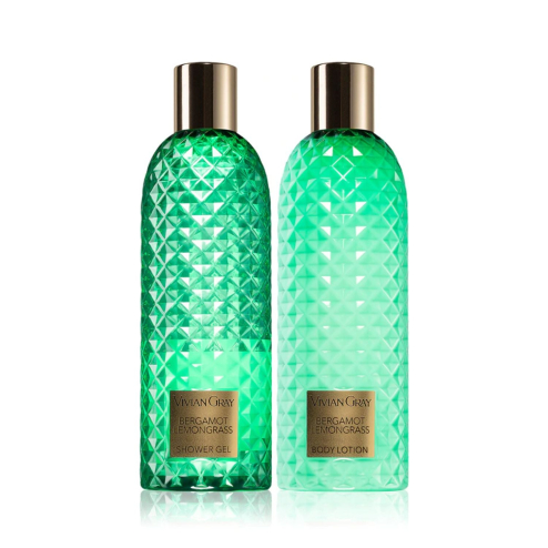 Набір Гель для душу & Лосьйон для тіла VIVIAN GRAY Bergamot & Lemongrass (2 х300 мл)