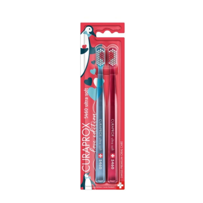 Набір зубних щіток Curaprox Ultra Soft CS 5460 Limited Edition Love 2024