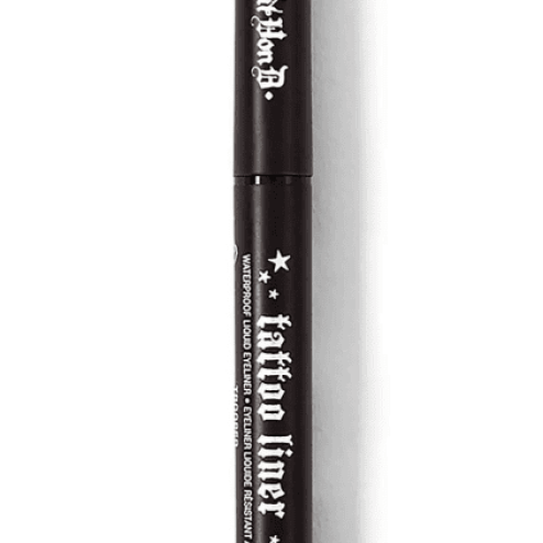 Водостійка підводка для повік із пензлем KVD Vegan Beauty Tattoo Liner Waterproof Black 0.55 ml