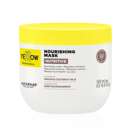 Маска для сухого і пошкодженого волосся Yellow Nutritive Mask 500 ml