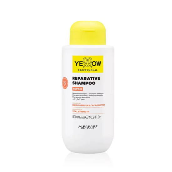 Шампунь для відновлення волосся Yellow Repair Shampoo Almond Proteins & Cacao 500 мл