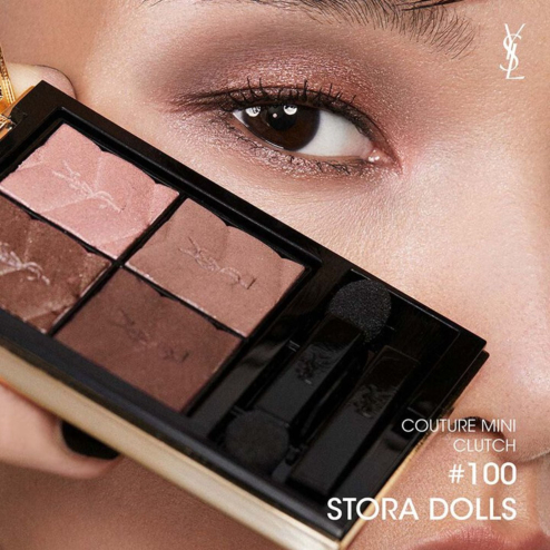 Палетка тіней YSL Couture Mini Clutch Palette 4g у відтінку: 100 STORA DOLLS