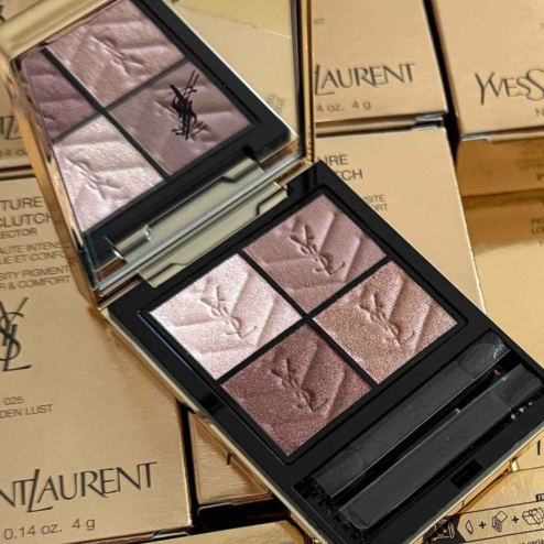 Палетка теней YSL Couture Mini Clutch Palette 4g в оттенке: 025 GOLDEN LUST