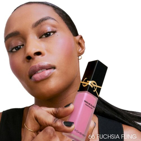 Рум'яна для обличчя YVES SAINT LAURENT  Make Me Blush 15ml у відтінку: 66 fuchsia fling