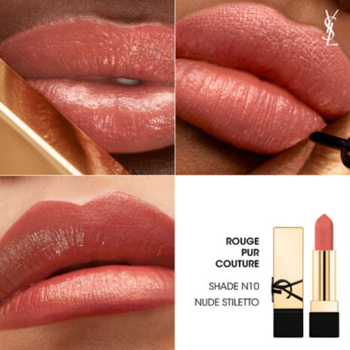 Помада для губ YVES SAINT LAURENT Rouge Pur Couture Lipstick 3,8g у відтінку: N10 nude stiletto