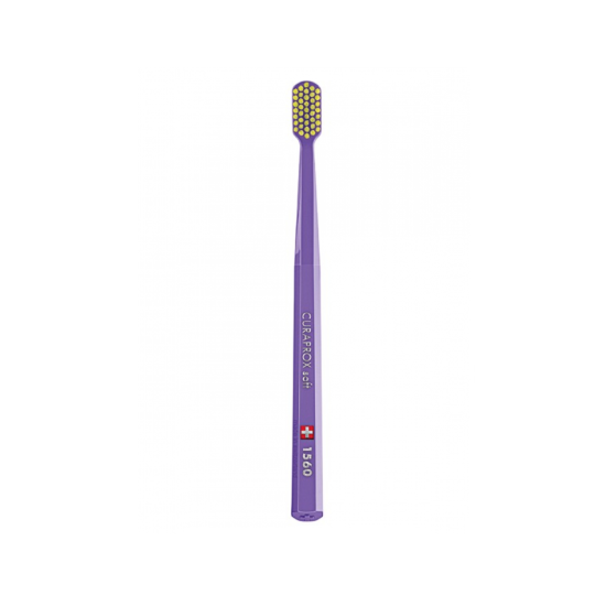 Зубная щетка Curaprox 1560 Soft (Фиолетовый+Салатовый)