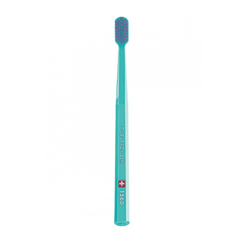 Зубна щітка Curaprox 1560 Soft (Бірюзовий+Фіолетовий)