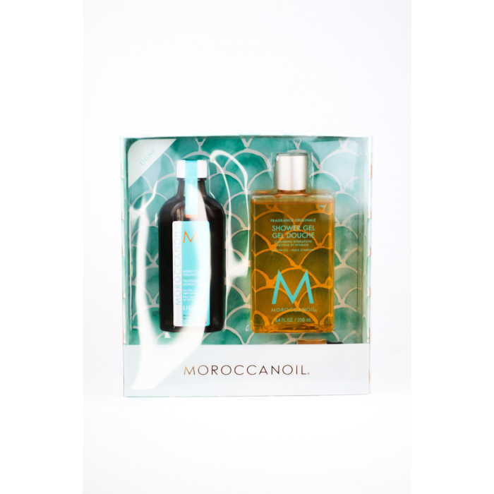 Набор: Масло 100 мл+ Гель для душа 250 мл Moroccanoil Set Light