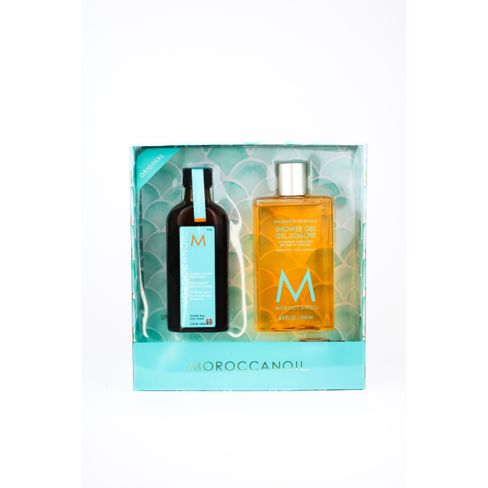Набор: Масло 100 мл+ Гель для душа 250 мл Moroccanoil Set Original 