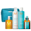 Весняний набір Moroccanoil Volume (шампунь 250мл + кондиционер 250 мл + масло 25 мл + рідке мило 360мл)