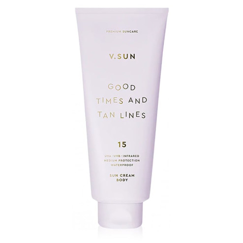 Сонцезахисний крем для тіла V.SUN SPF 15 200 мл
