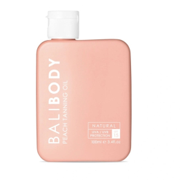 Олійка для засмаги з екстрактом персика BALIBODY Peach Tanning Oil SPF6