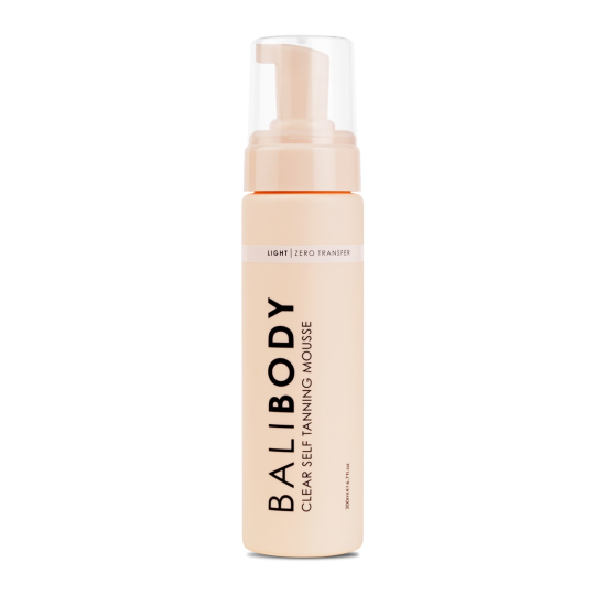 Прозрачный мусс-автозагар для тела BALIBODY Clear Self Tanning Water 