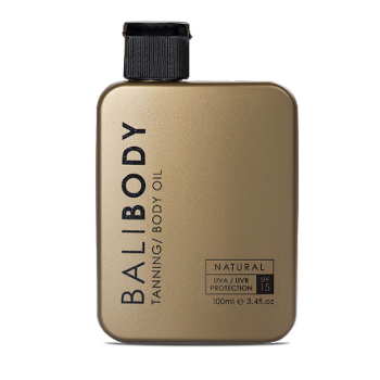 Універсальна олійка для засмаги з кокосом BALIBODY Natural Tanning and Body Oil SPF15