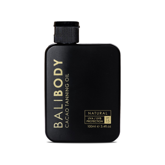 Масло для засмаги з какао SPF15 BALIBODY Cacao Tanning Oil SPF15